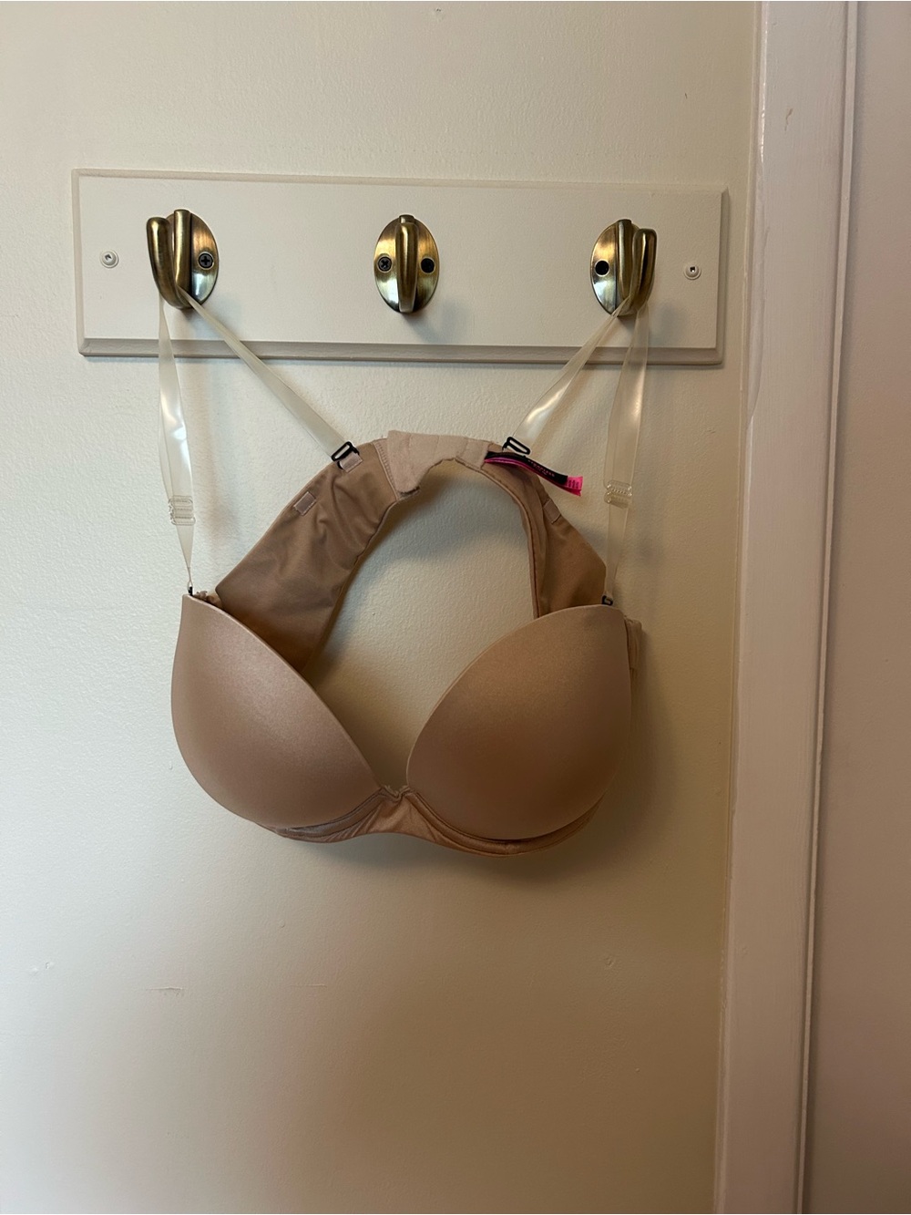 La SENZA 36C Nude Convertible Strapless Bra with Detachable Clear Straps - Picture 5 of 5